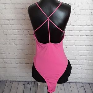 Sam Edelman Barbie hot pink bodysuit